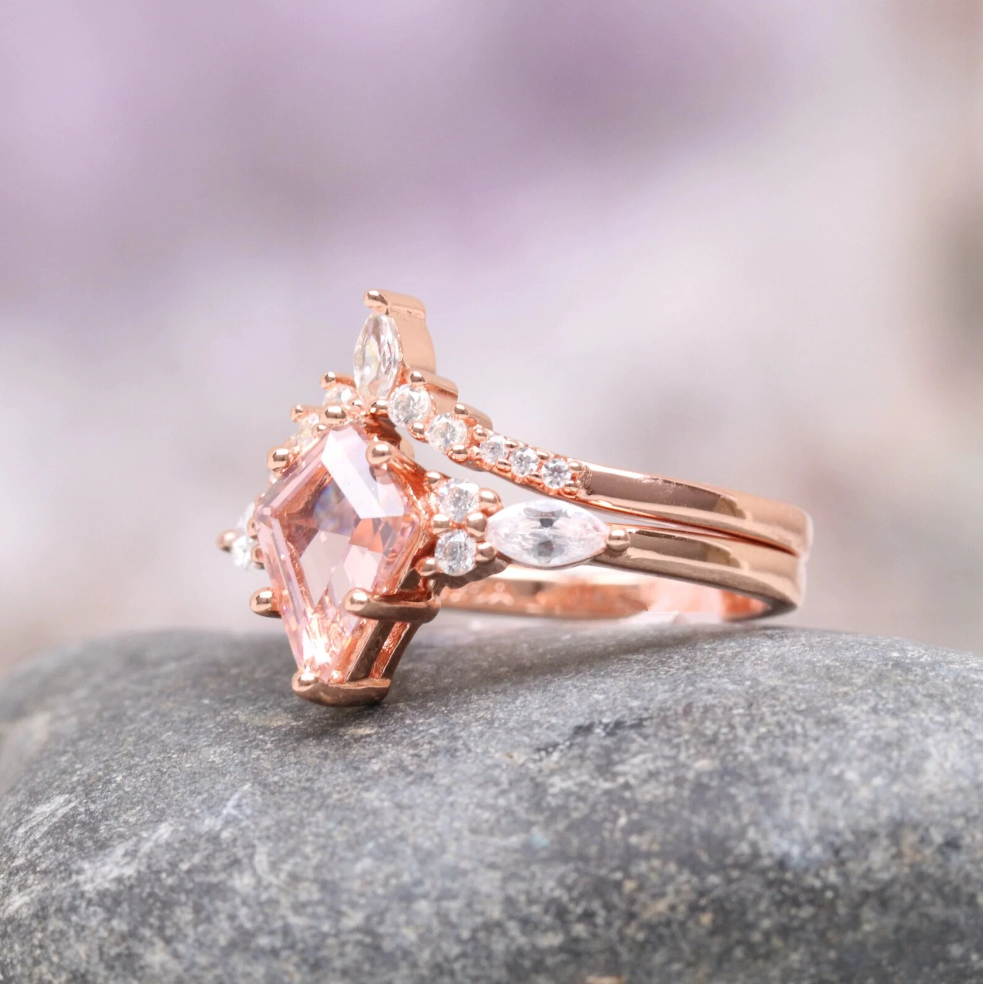 Blush Horizon - Ringe Set - Image 7