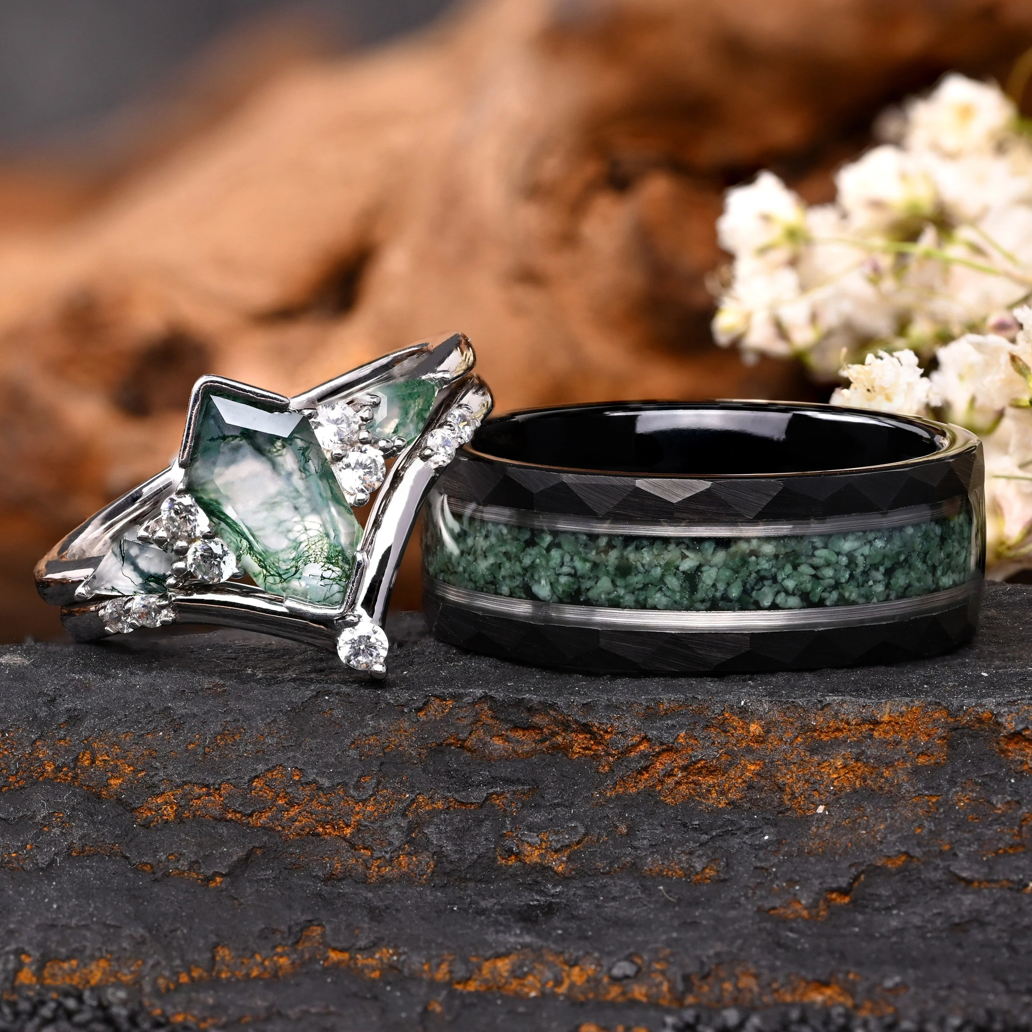 Evermoss - Ringe Set