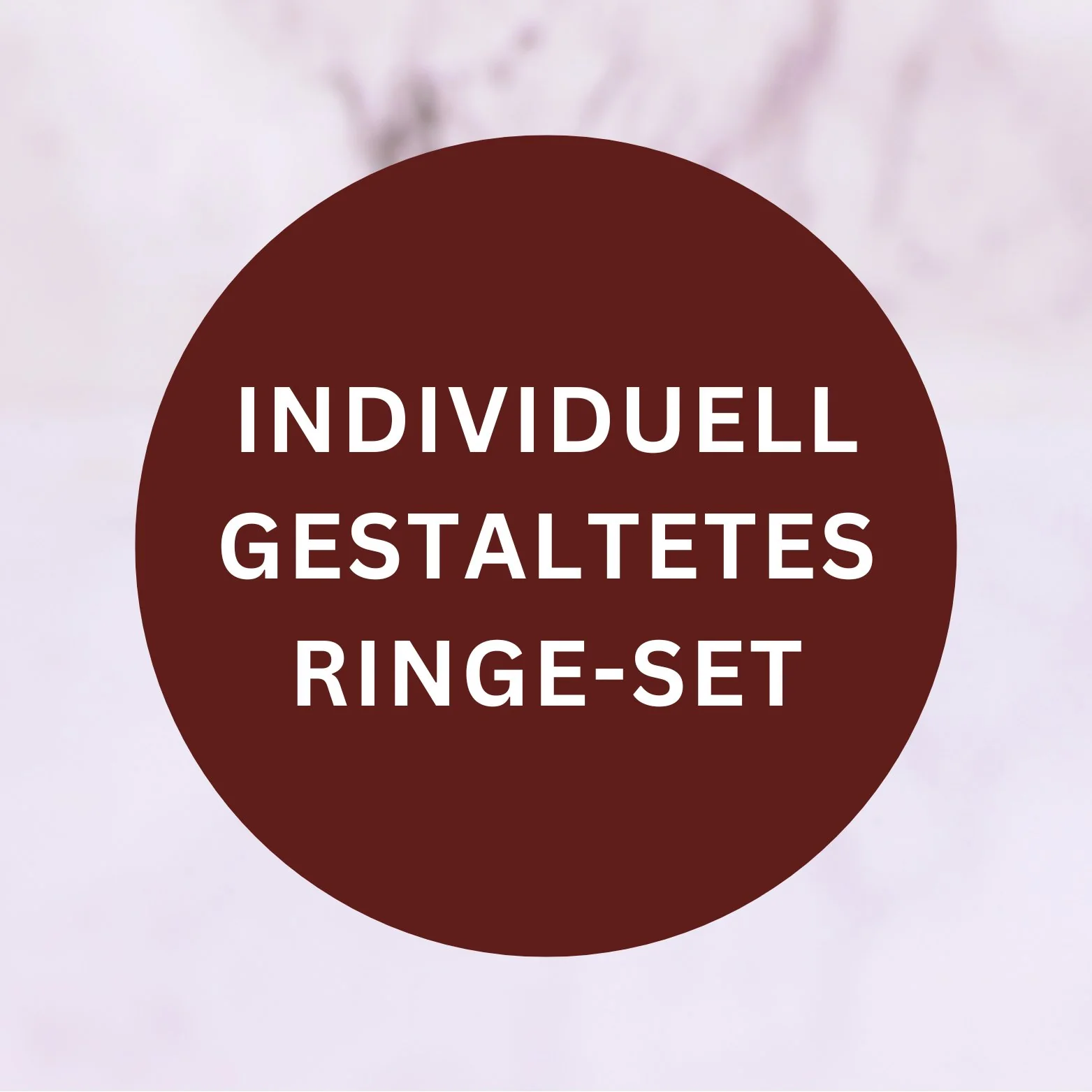 Individuelle Ringe Set Für Martin