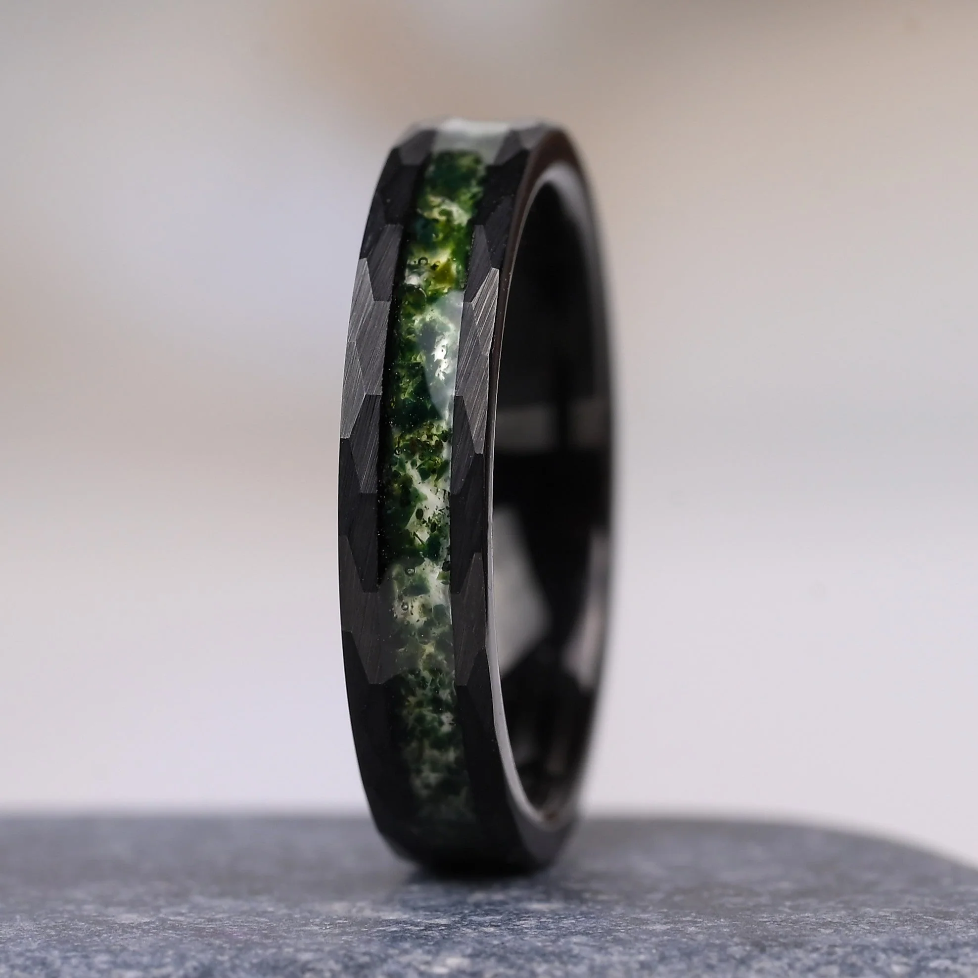 Oase - Moosachat Ringe Set - Image 3