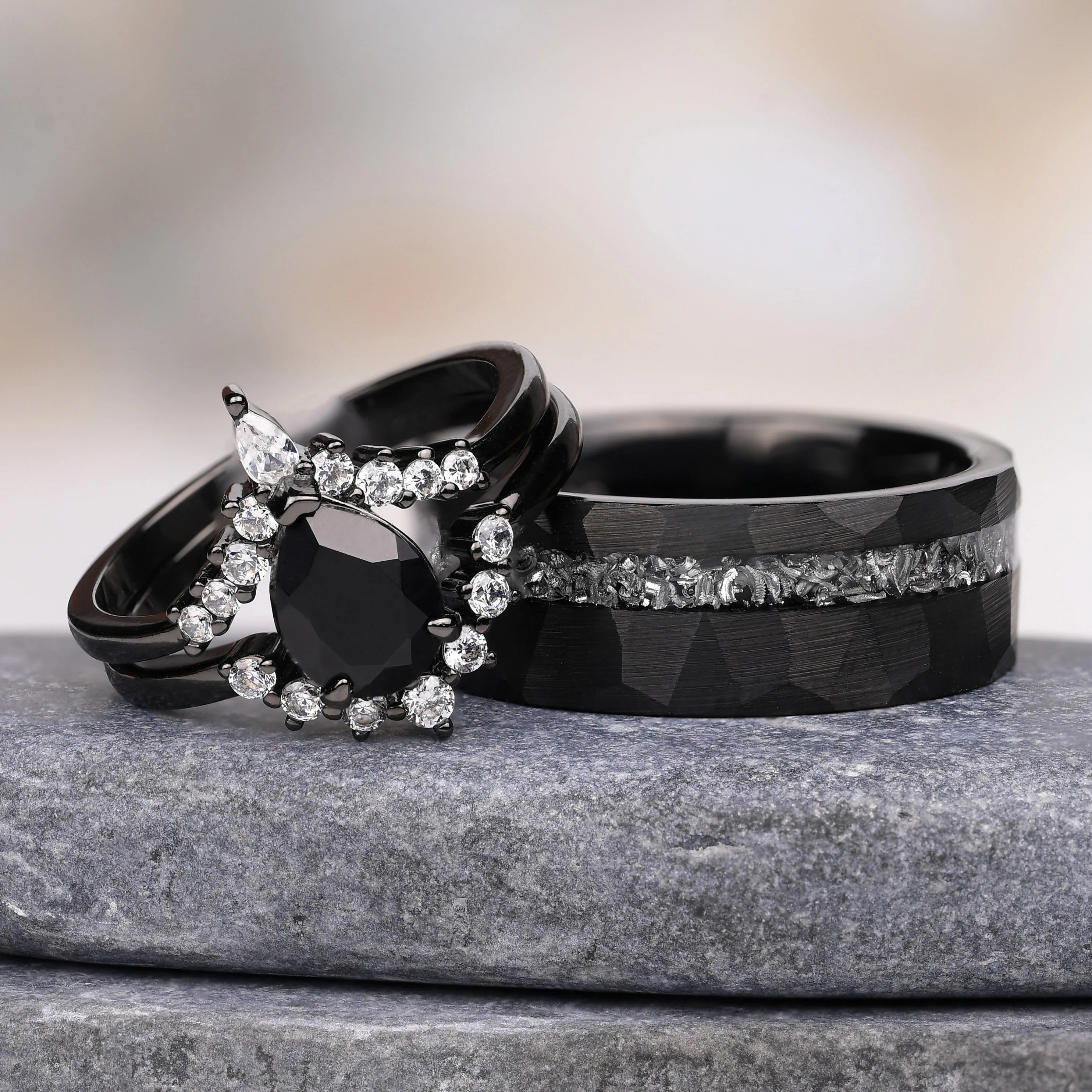 Obsidian - Ringe für Damen - Image 2