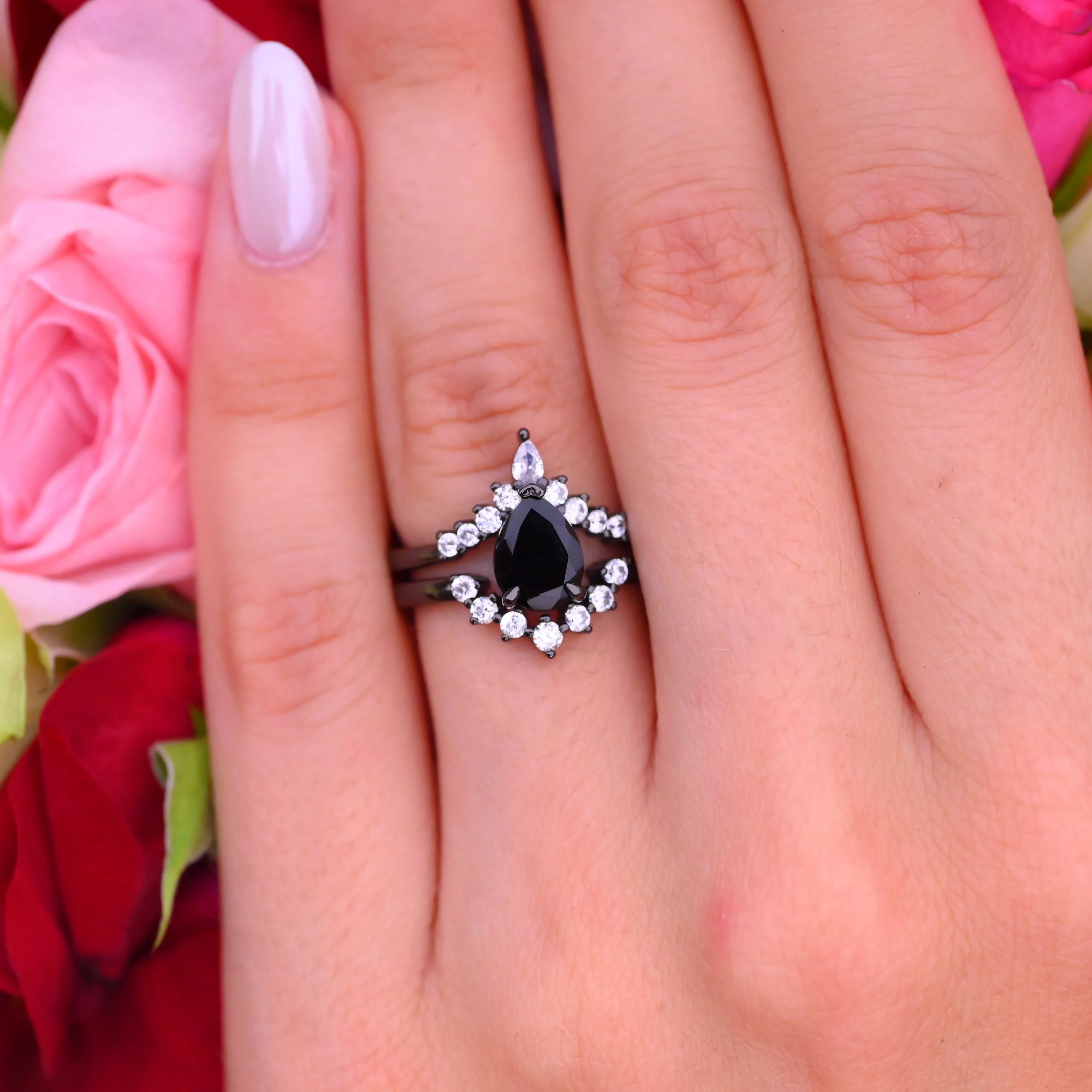 Obsidian - Ringe für Damen - Image 3