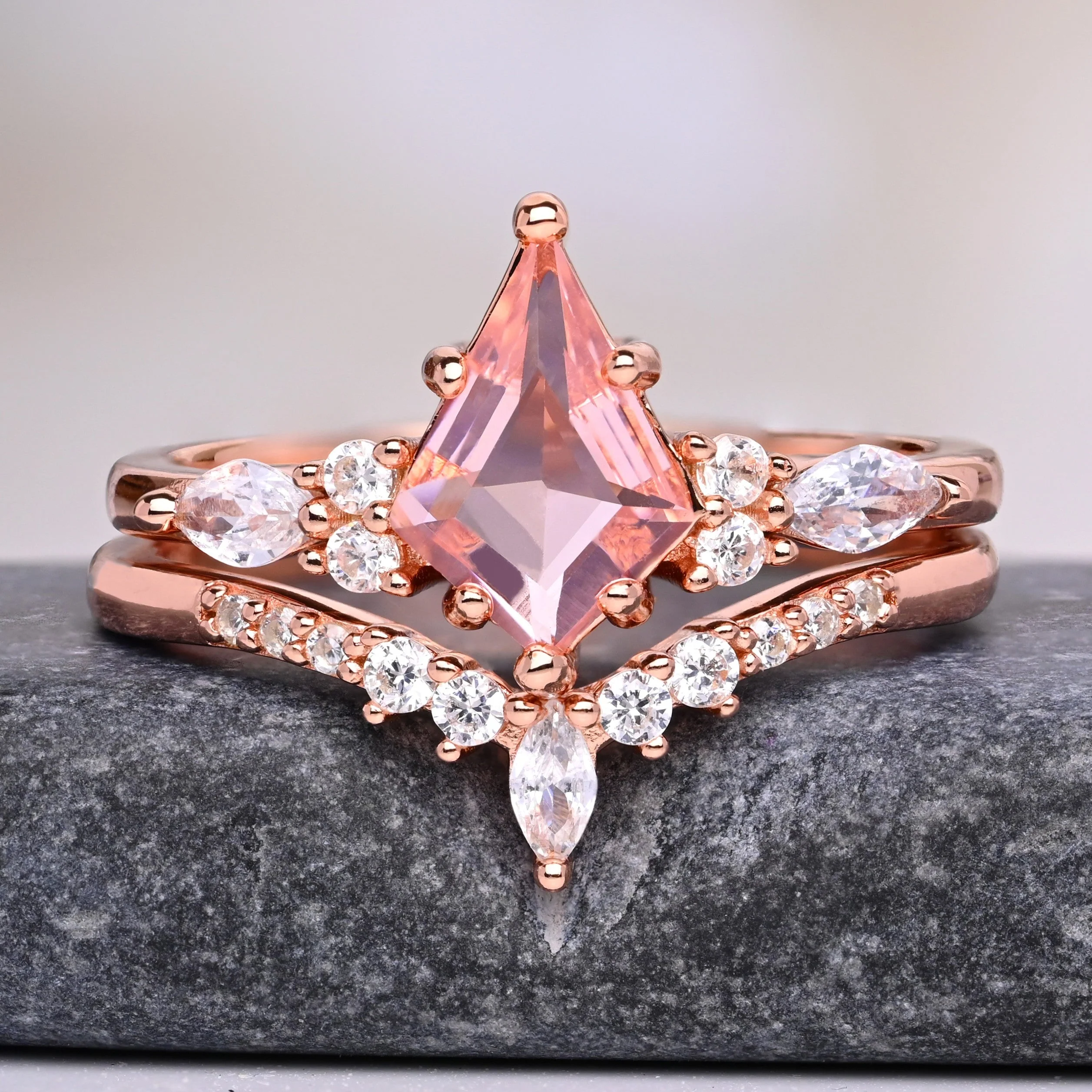 Blush Horizon - Ringe Set - Image 3