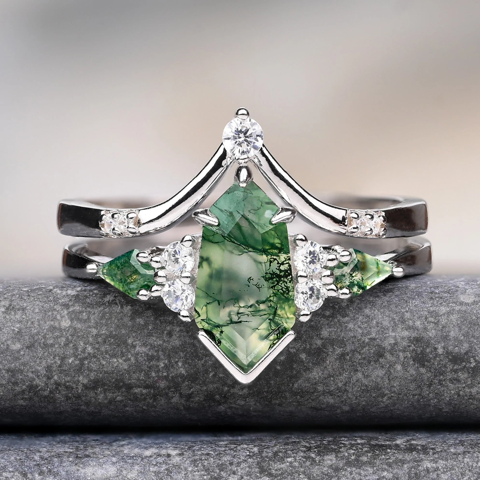 Moos  - Ringe Set - Image 3