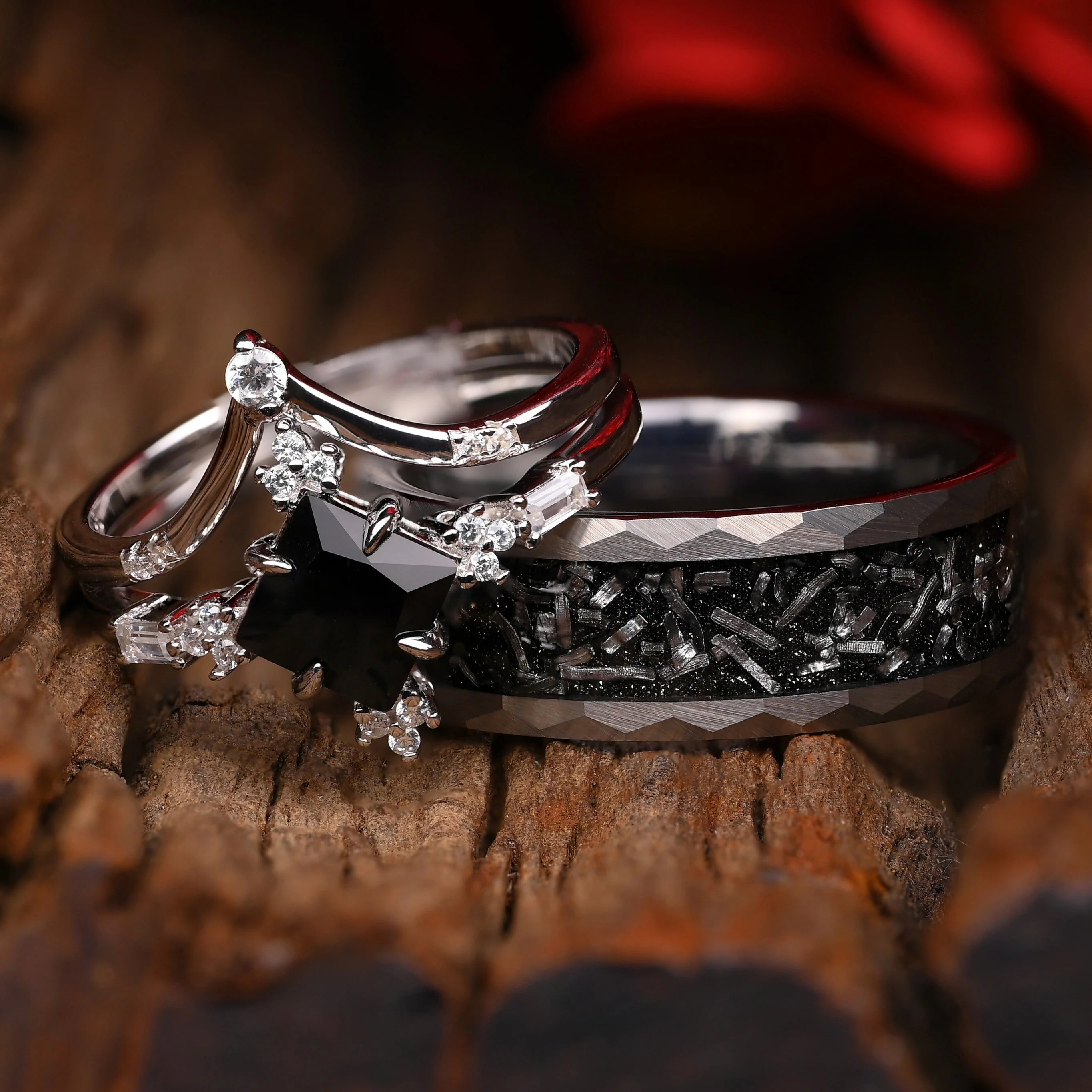Sternenfall - Ringe Set