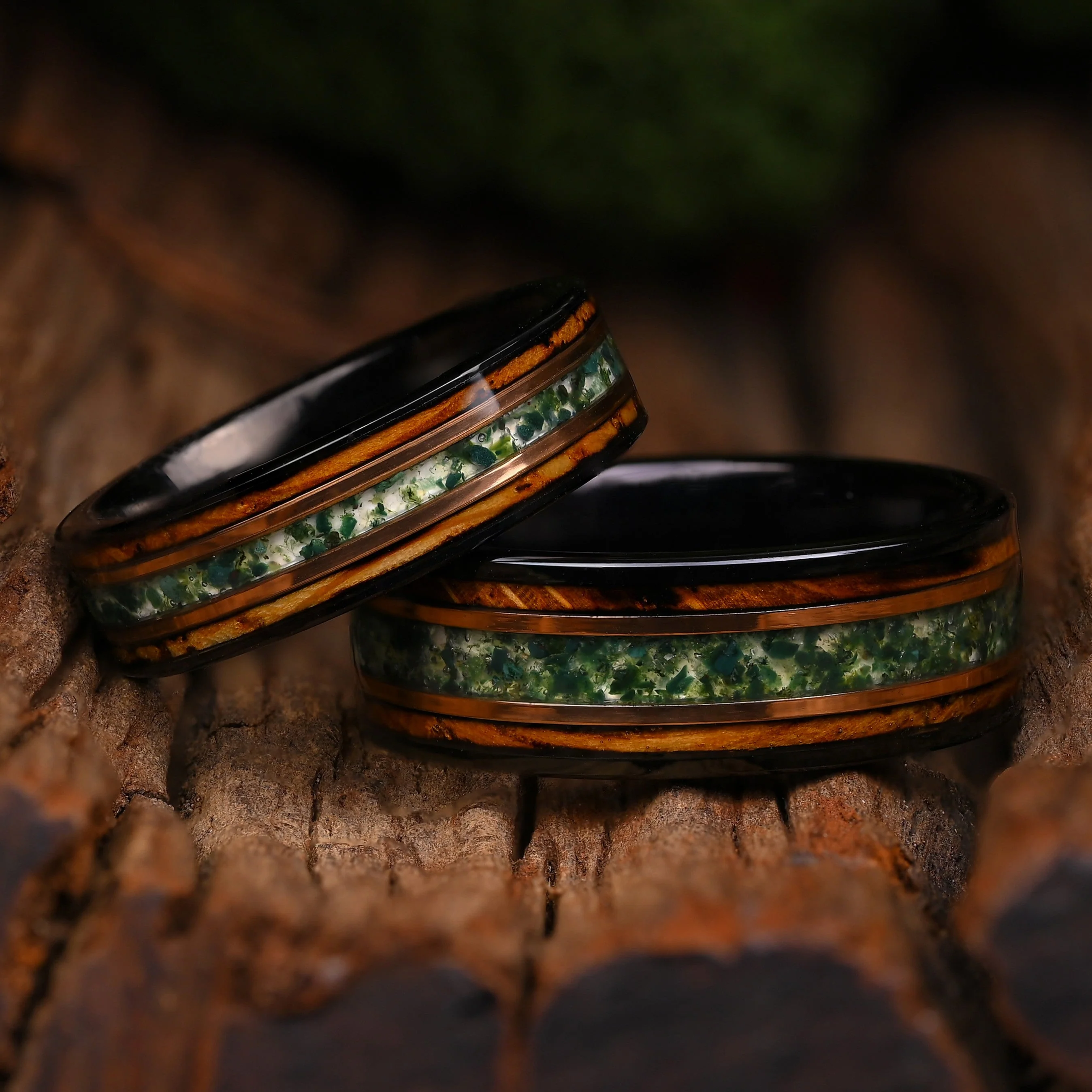 Waldgold - Ringe Set